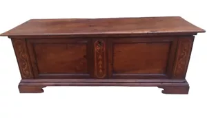 Sofisticata Cassapanca Emiliana intarsiata Rolo - Bild 1 von 8