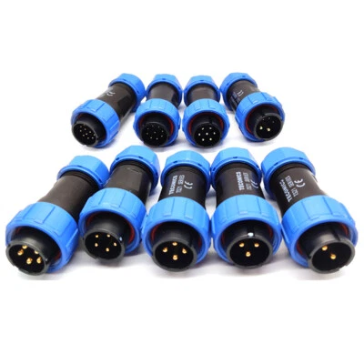 Weipu SP21 Bulkhead Waterproof Connector Plug 2Pin-12Pin Aviation Connector IP68