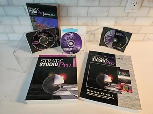 RARE VTG Strata Studio Pro Virtual Studio Company for Macintosh 3D Rendering SW - Picture 1 of 5