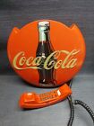 VTG Coca Cola Coke Telephone 1995 Red Round Stand or Wall Hanger 