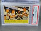 1958 Topps Braves Fence Busters Hank Aaron Vintage #351 PSA 5 EX