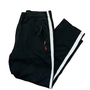 Polo Ralph Lauren 1967 Track Pants Men's XL (32x27) Black & Horse Logo - Picture 1 of 6