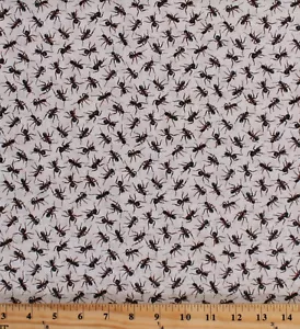 Cotton Ants Insects Bugs You Bug Me Kids Cotton Fabric Print BTY D570.72 - Picture 1 of 1