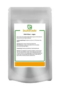 1 kg EAA Pulver | Aminosäuren | Buxtrade | Amino | Pulver | Vegan - Bild 1 von 1