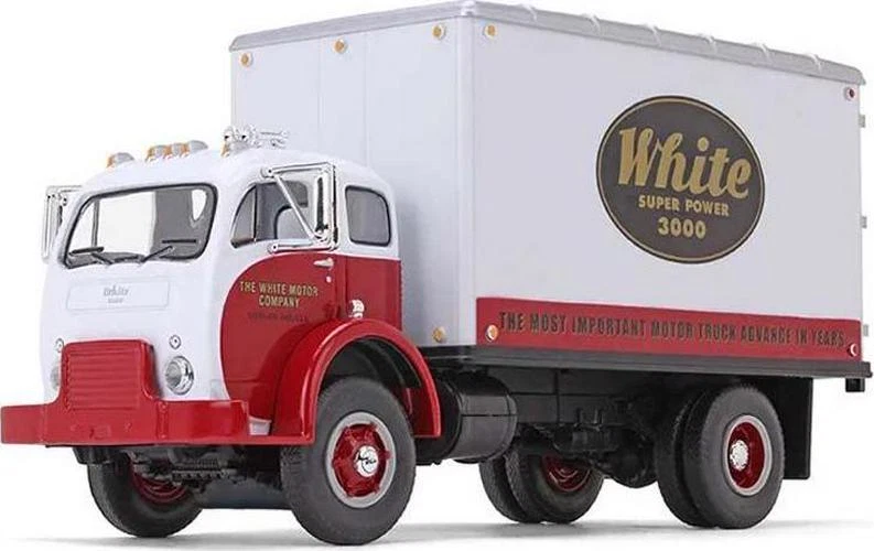 1953 White Super Power 3000 COE Delivery Van 1:34 Scale Diecast Model First Gear - Image 1 of 1