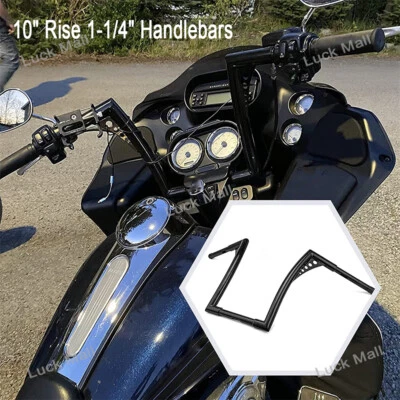 Manillar colgante 10" Rise Ape 1-1/4" para Honda Rebel 250 Shadow ACE Aero 750 NUEVO Foto 1 de 4