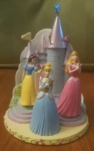 Disney HALLMARK Ornament 3 Beautiful Princesses Snow White Cinderella Aurora - Picture 1 of 12