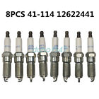 8Pcs 41-114 Iridium Spark Plugs ACDELCO 12622441 Fits for Cadillac Chevrolet GMC