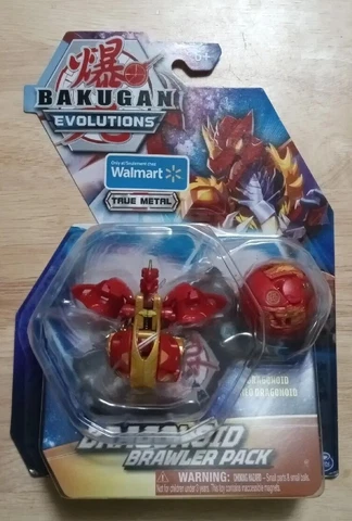 Bakugan Evolutions Dragonoid Brawler Pack Walmart Exclusive True Metal NEW Cover