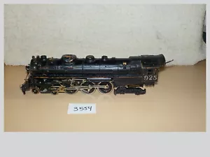 Vintage Tenshodo Nenngröße H0 bemalte Messing-Dampflokomotive #925 Tokio Japan - läuft - Bild 1 von 5