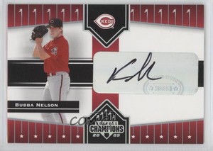 2005 Donruss Champions Impressions Auto Bubba Nelson #371 Auto