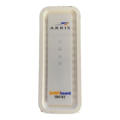 ARRIS SURFboard SB6183 Cable Modem 16x4 Channels DOCSIS 3.0  White - Image 1 of 4