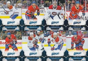JAKE EVANS, CAREY PRICE & 6 OTHER CANADIENS 20-21 UPPER DECK MVP 8 CARD TEAM SET - Picture 1 of 12