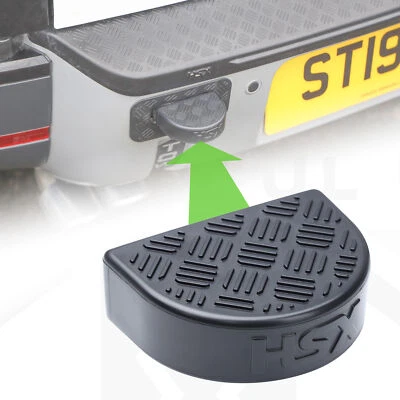 Cubierta de tapón de ojo de remolque para Land Rover Defender L663 parachoques trasero a cuadros mini paso - Imagen 1 de 4