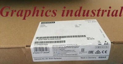 New Siemens 6ES7 400-2JA00-0AA0 6ES7400-2JA00-0AA0 in box FAST Shipping - Image 1 of 4