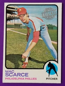 2015 Topps Buyback 1973 Mac Scarce #6 Philadelphia Phillies - Picture 1 of 2