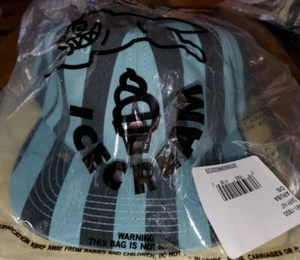 Ice Cream Billionaire Boys Club BBC Dairy Hat Pin Rayas Aruba Correa Trasera Azul - Imagen 1 de 3