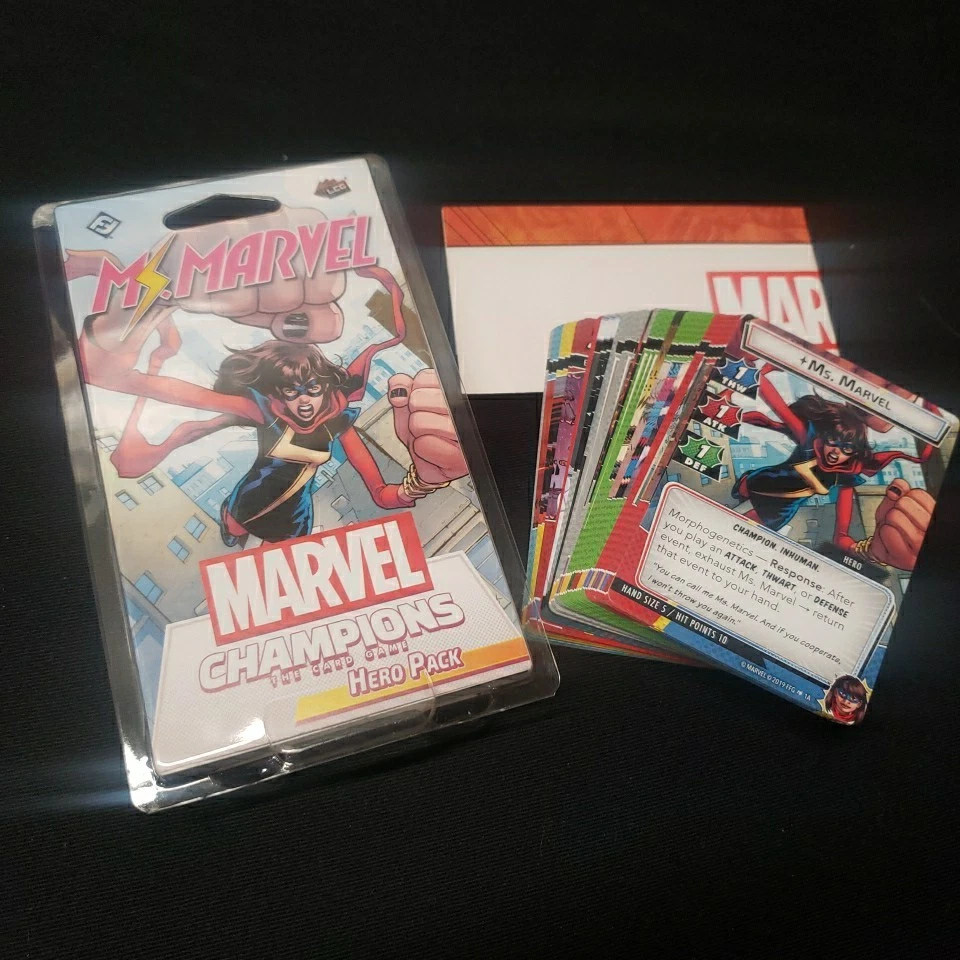 Marvel Champions LCG: Ms. Marvel Hero Pack (Card Game Expansion, 2019) COMPLETE - Image 1 of 1
