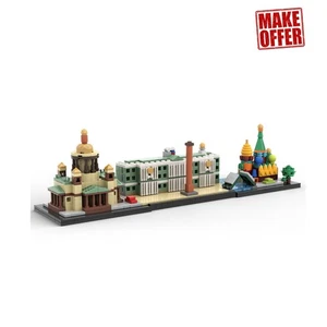 Saint Petersburg Skyline Model MOC Building Bricks Set DIY Toy Gift Kit - Picture 1 of 6