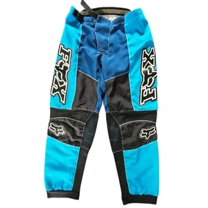 Fox 180 Dirt Bike Riding Pants Teal Black Size 32 - Picture 1 of 15