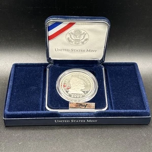2000-P Leif Ericson Millennium Proof Coin Commemorative OGP+COA L19 - Picture 1 of 4