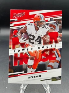 2022 Panini Prestige NICK CHUBB Power House INSERT #PH-12 BROWNS - Picture 1 of 5