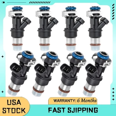 For 2000-07 Chevrolet Express Silverado Suburban 1500 2500 3500 8X Fuel Injector - Изображение 1 из 4