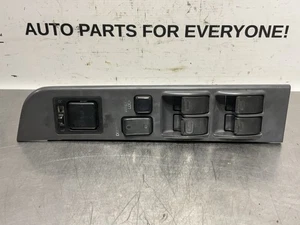 1990-1995 Toyota 4Runner V6 Driver Side Master Window Control Switch GRAY OEM - Picture 1 of 7