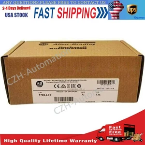 New Factory Sealed AB 1769-L31 CompactLogix 512KB Controller 1769L31 US Free Tax - Picture 1 of 3