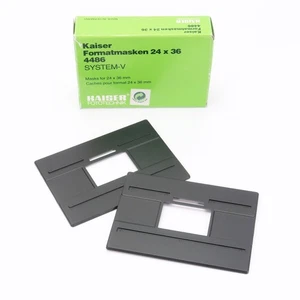 Kaiser 4486 System-V Glassless Format Mask 35mm for Negative Carriers & FilmCopy - Picture 1 of 7