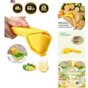 Lemon Lime Citrus Juicer Juicer Orange Squeezer Handheld Easy Clean Portable - Picture 1 of 8