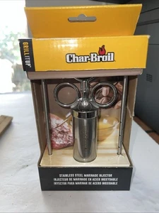 CHARBROIL 2 OZ INIETTORE MARINATA IN ACCIAIO INOX CON 2 AGHI PARTE # 529894 - Foto 1 di 8