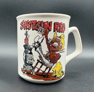 Vintage Hee Haw SHOTGUN ROT Kaffeebecher Tasse Hillbilly Country - Bild 1 von 6