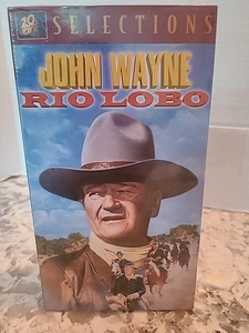 Rio Lobo (1970 20th Century Fox VHS) Western Movie John Wayne NEW - Picture 1 of 5