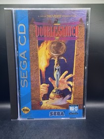 Double Switch (Sega CD, 1993) CIB w/ Registration Card Tested & Working
