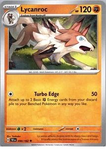 Lycanroc - Uncommon - SV05: Temporal Forces - 090/162 - NM - Normal - Picture 1 of 2