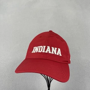 Adidas Indiana University IU Hat Cap Strapback One Size Red NCAA College Student - Picture 1 of 8