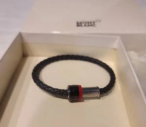 MONTBLANC LEDERARMBAND SCHWARZ - Bild 1 von 5