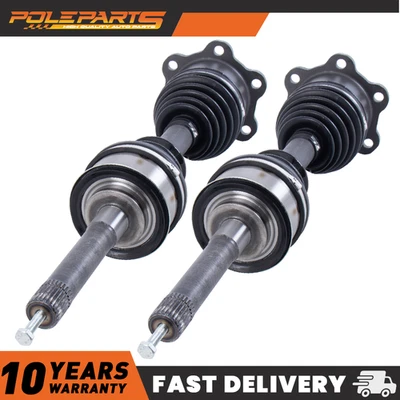 Pair Front Driver & Passenger CV Axle Shaft For 1986-95 Toyota 4Runner Pickup - Image 1 of 4