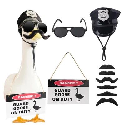 Traje de ganso 9 piezas, traje de ganso porche, trajes de ganso concreto, traje de ganso de patio... Foto 1 de 4