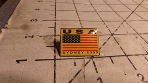 Sombrero/solapa/corbata de los Juegos Olímpicos de Sydney 2000 de Estados Unidos - Imagen 1 de 3