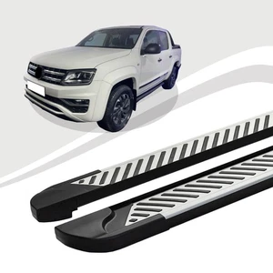 Trittbretter VW Amarok ab Baujahr 09/2010 LINE Silber mIt ABE - Bild 1 von 12