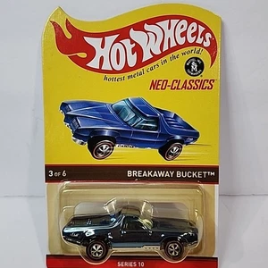 2011 Hot Wheels RLC Neo Classics MOC Blue Breakaway Bucket Series 10 3 Of 6 - Picture 1 of 5