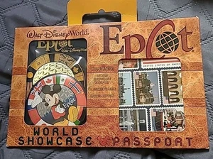 Walt Disney Epcot World Showcase Passport Button Stamps New Collectible Flags - Bild 1 von 6