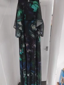 Roman Ladies Maxi Dress UK 14 Multicoloure Floral Sleeveless Long Summer Bnwt - Picture 1 of 5