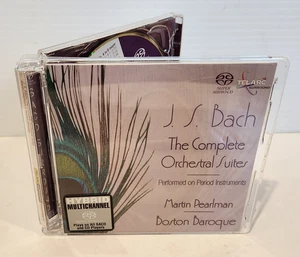 J S BACH Complete Orchestral Suites Boston Baroque Martin Pearlman SACD Hybrid - Picture 1 of 3