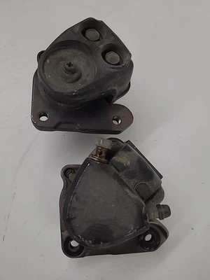 #0514 1979 SUZUKI GS850G PINZAS DELANTERAS (par) con almohadillas usadas OEM Foto 1 de 4