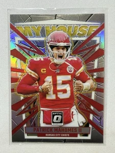 2023-24 Donruss Optic Football Pat Mahomes My House No 19 Silver Prizm Clean - Bild 1 von 2