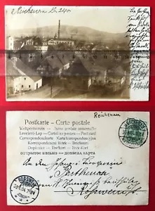 Privat Foto AK REICHENAU in Schlesien 1904 Blick über die Stadt ( 102294 - Bild 1 von 1