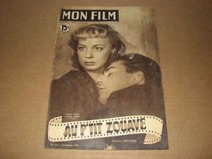 *** Mon Film n° 218 (25/10/1950) : Au P'tit Zouave (François Perier, Dany Robin) - Picture 1 of 1